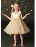 Sweetheart Neck Satin Tulle Elastic Back Adorable Flower Girl Dress